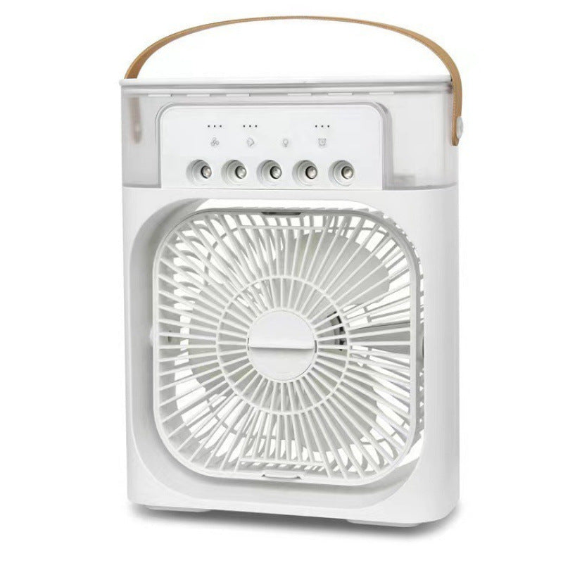 Five-hole spray fan humidifier