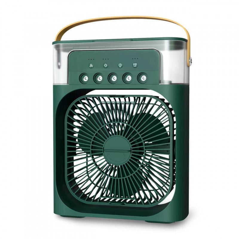 Five-hole spray fan humidifier
