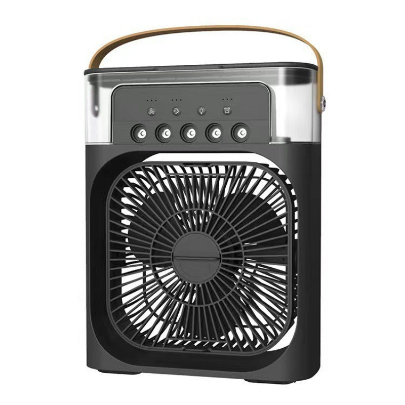 Five-hole spray fan humidifier