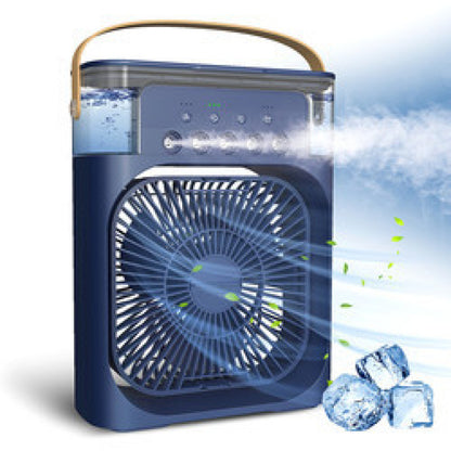 Five-hole spray fan humidifier