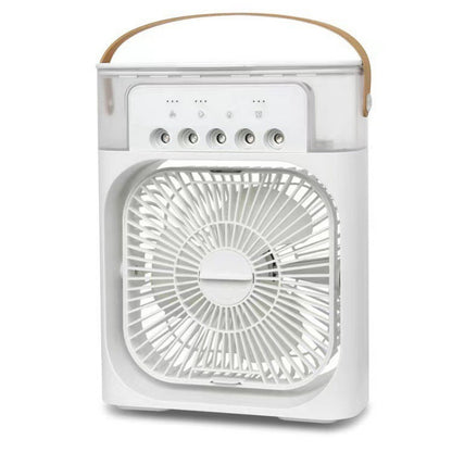 Five-hole spray fan humidifier